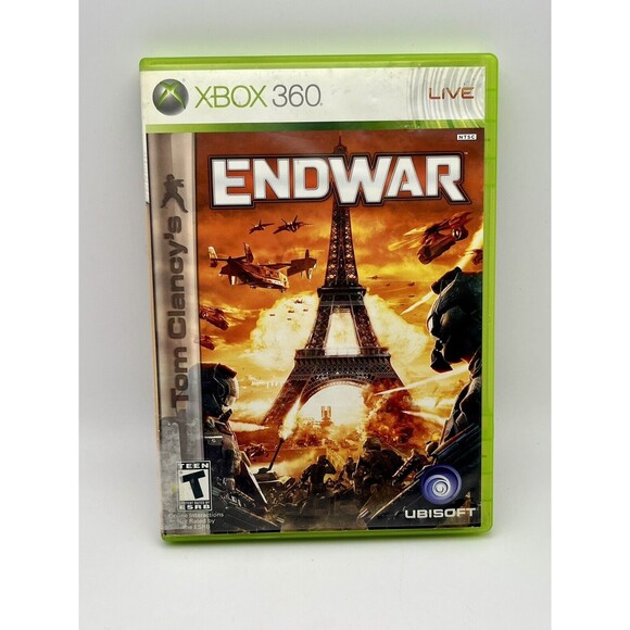 Microsoft Other - Tom Clancy's EndWar Microsoft Xbox 360 2008 CIB Used - TESTED & WORKING